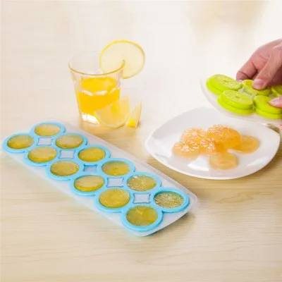 

BF040 12cases creative DIY modelling of lemon ice mold molded ice box 29*10*1.7cm Free shipping