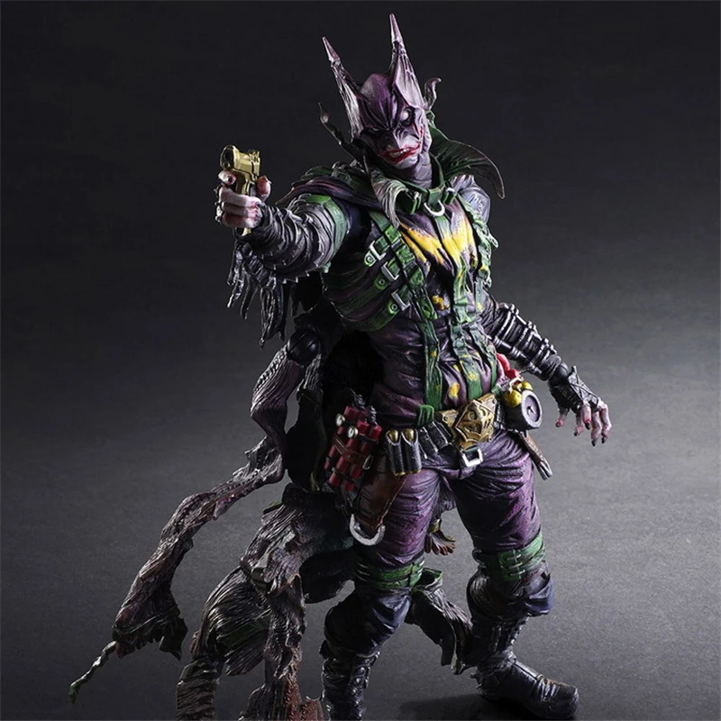 DC COMICS VARIANT PLAY ARTS KAI BATMAN Rogues Gallery The Joker PVC Action Figure Collectible Model