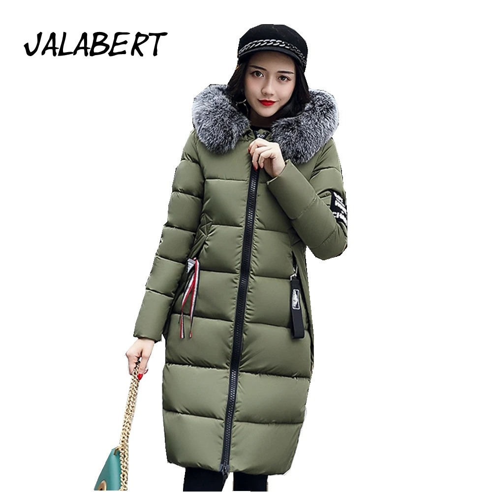 2017 New winter women fashion long thickening epaulet
