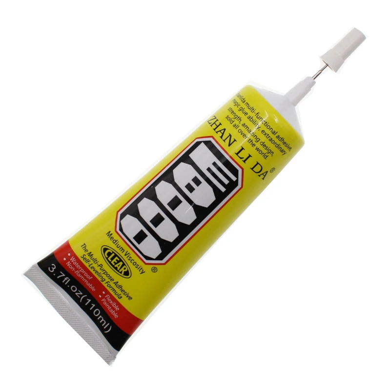 110ml Liquid E8000 Glue Super Adhesive E8000 Rubber Cyanoacrylate