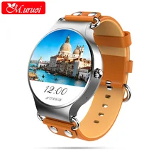M.uruoi Smart Watch MTK6580 Quad Core Waterproof Heart Rate Monitor Remote Control Camera Message Push Smartwatch IOS Android