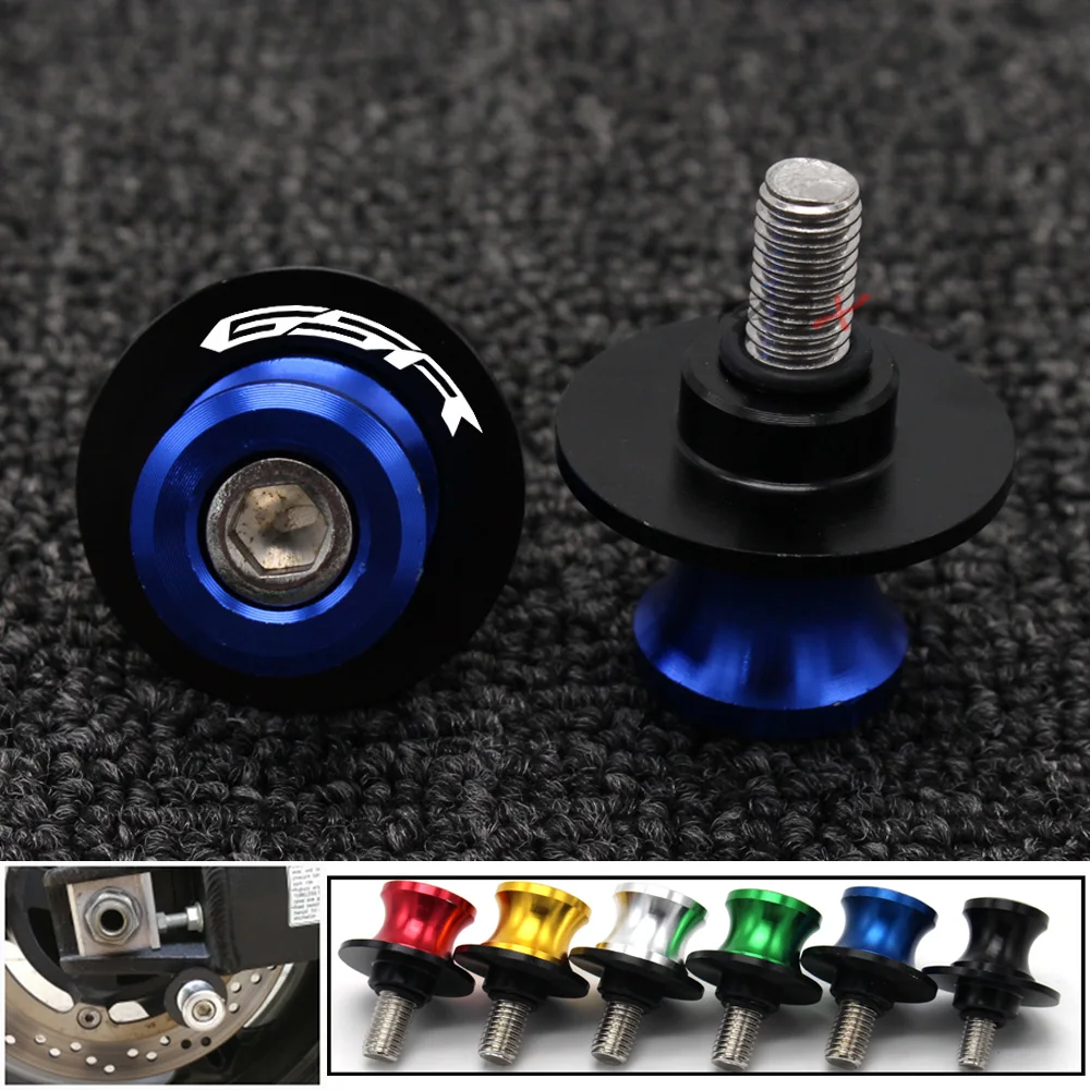 

Motorcycle Accessories CNC Aluminum M8 Swingarm Spools Slider Stand Screw For Suzuki GSR600 GSR 2006-2011
