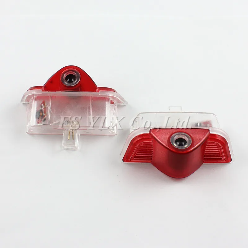 

wholesales for Mercedes Ben z C260 C300 C200 C280 C230 W204 3d ghost shadow lamp for car door logo light led laser bulb 20pcs
