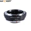 Adaptateur d'objectif de caméra K & F CONCEPT FD-M4/3 pour objectif de montage Canon FD vers Olympus M43 E-P1/E-P2/E-PL1 pour Panasonnic G1/G2/GF1/GH1/GH2 ► Photo 1/6
