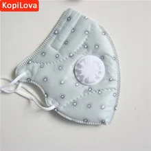 KopiLova, 50 шт в наборе, PM2.5 спанлейс, тканевый фильтр ушной противотуманные дымки маски, мягкая и удобная медицинская респиратор для промышленного использования