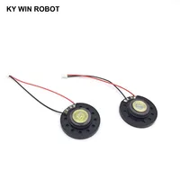 צעצוע ברכב 2pcs / הרבה חדש דק צעצוע ברכב צופר 16 אוהם 0.5 וואט 0.5W 16R הדובר קוטר 40mm 4 ס"מ עם 10 ס"מ אורך החוט מסוף PH2.0 (5)