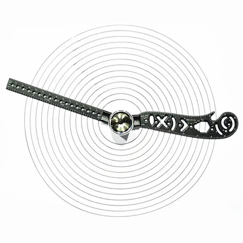 Magcon Ultimate Design инструмент Мини Компас транспортир комбинированные круги Рисование наиболее универсальный и портативный инструмент