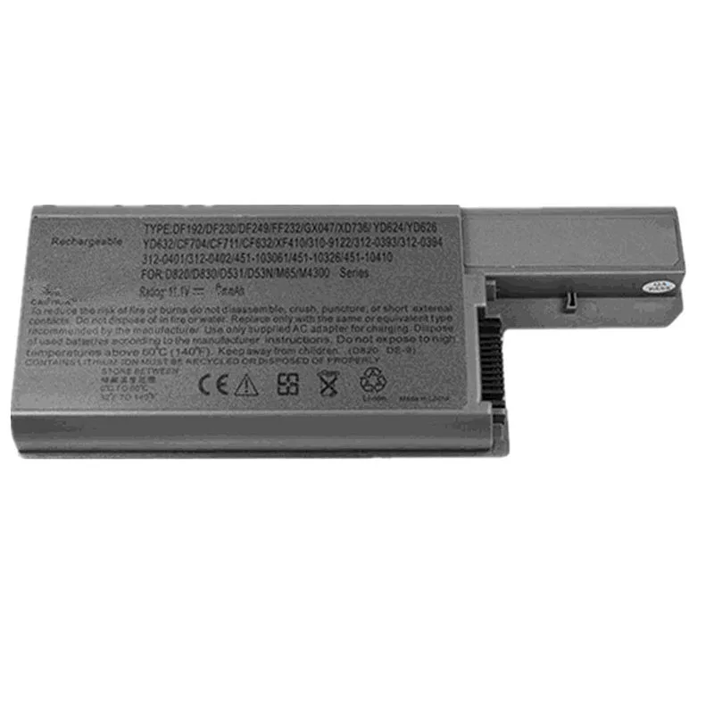 HSW Новый 9 ячейки ноутбуков Батарея для Dell Latitude D531 D531N D820 D830 точность M65 M4300