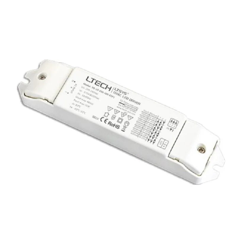10 Вт 100 400mA PWM постоянный ток CC Triac интеллигентая (ый) Светодиодный драйвер симистор