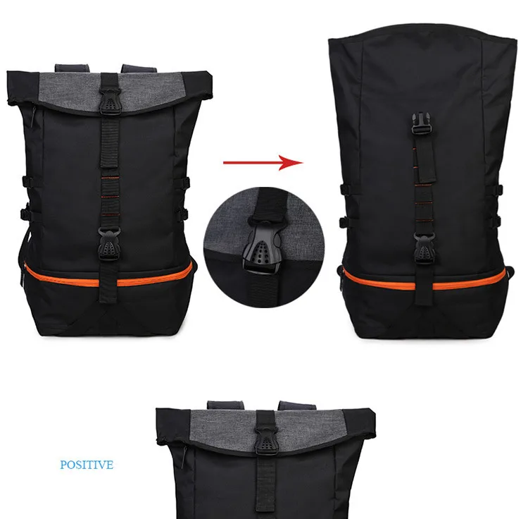 Открытый спортивный рюкзак мужской большой емкости баскетбольный рюкзак регби походная двойная сумка на плечо рюкзак для ноутбука тренировочный пакет