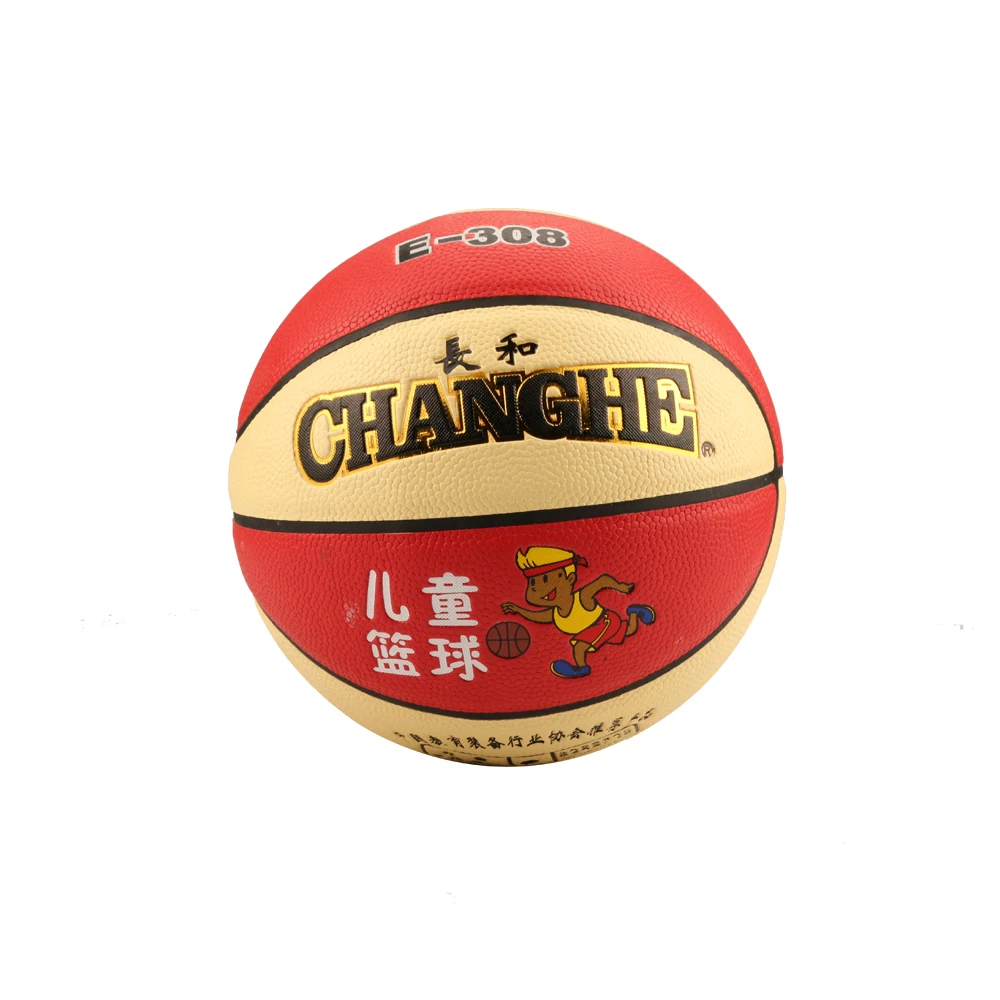 

CH308 High quality Outdoor Indoor Game Official Size 3 Children Kids Basketball PU Material Basketball Ball For Child