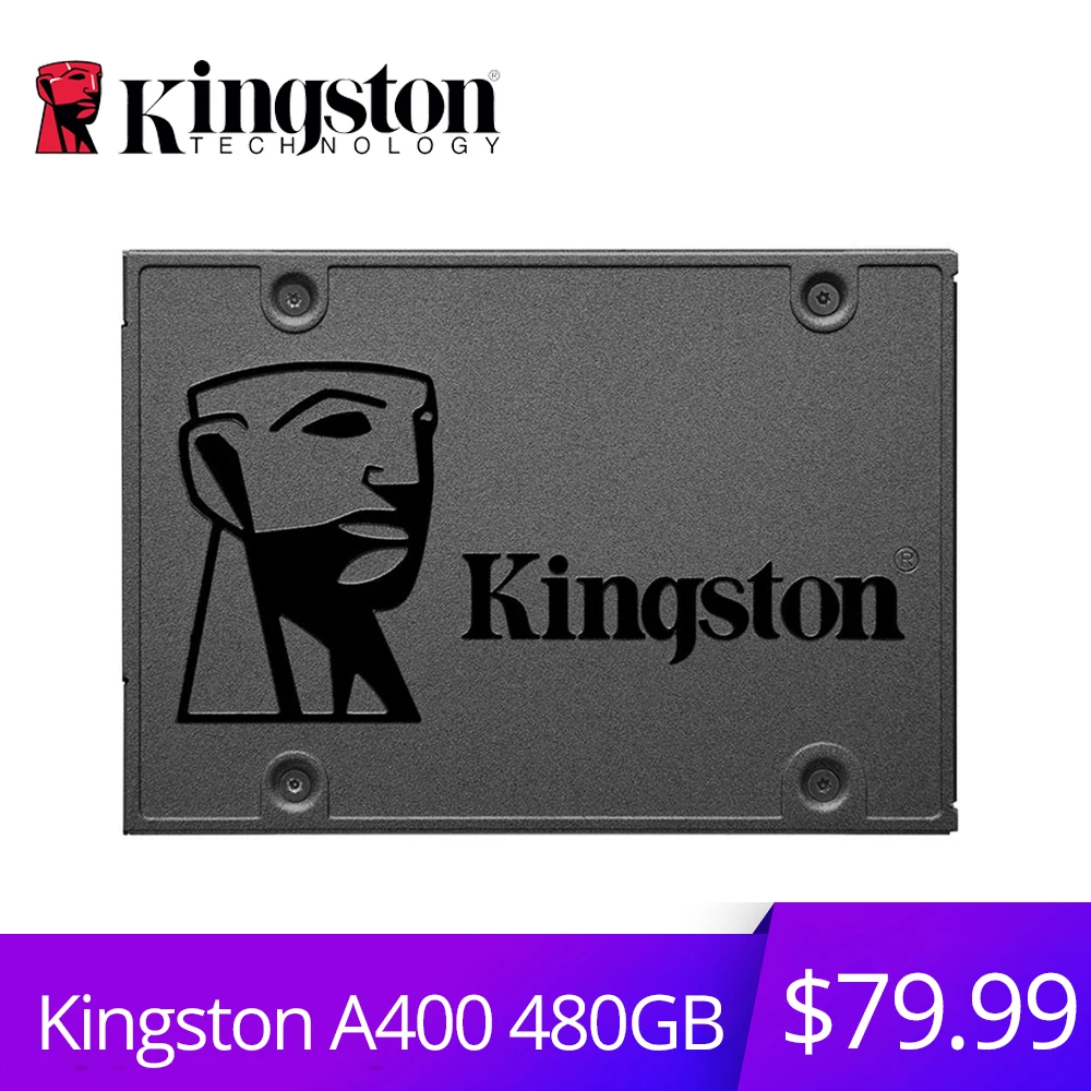 

Kingston Digital A400 SSD 480GB SATA 3 2.5 inch Internal Solid State Drive HDD Hard Disk HD SSD 480 GB For Notebook PC Computer