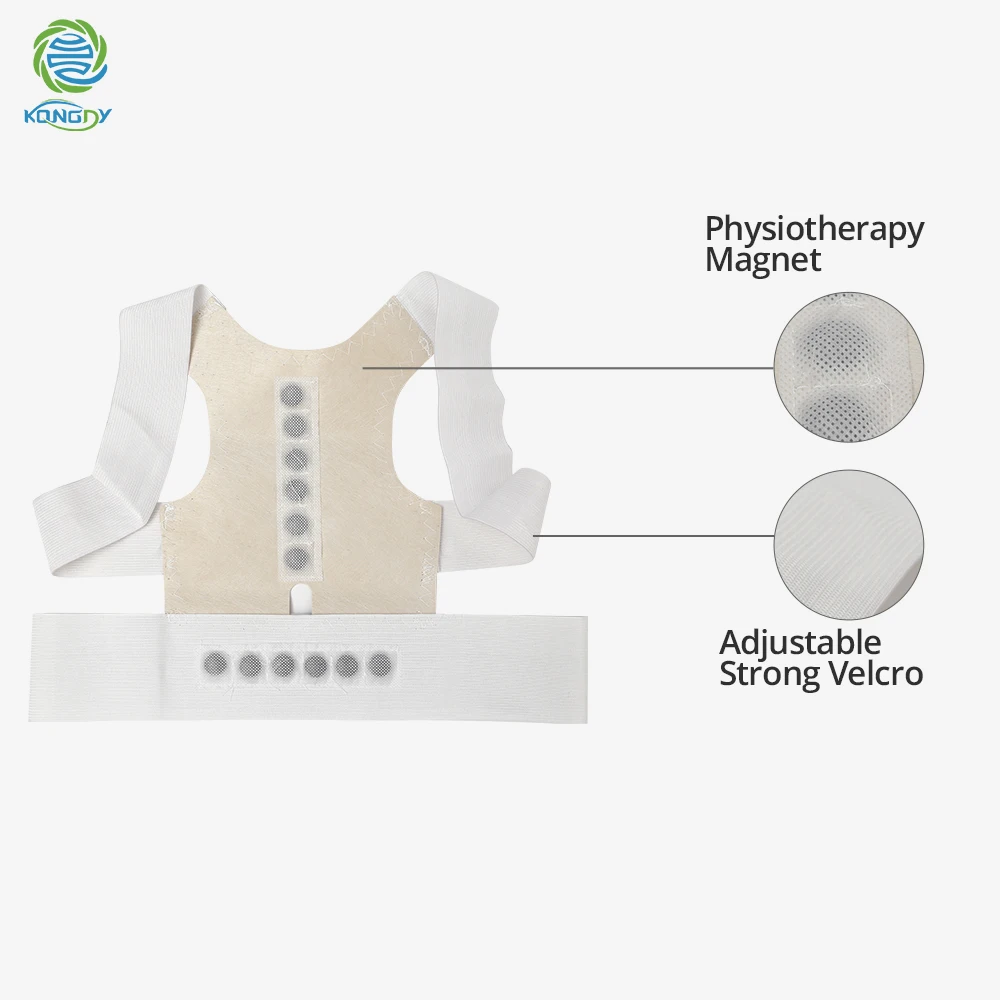 KONGDY Корректор Осанки Спины Регулируемый Поддерживающий Пояс позвоночника плечевой бандаж Горбатая коррекция боли в плечах бандаж