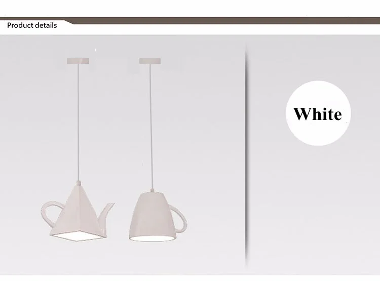 LukLoy, современная кухонная лампа, резиновый чайник, чайная чашка, кухонный подвесной светильник, подвесной светильник, приспособление для украшения столовой