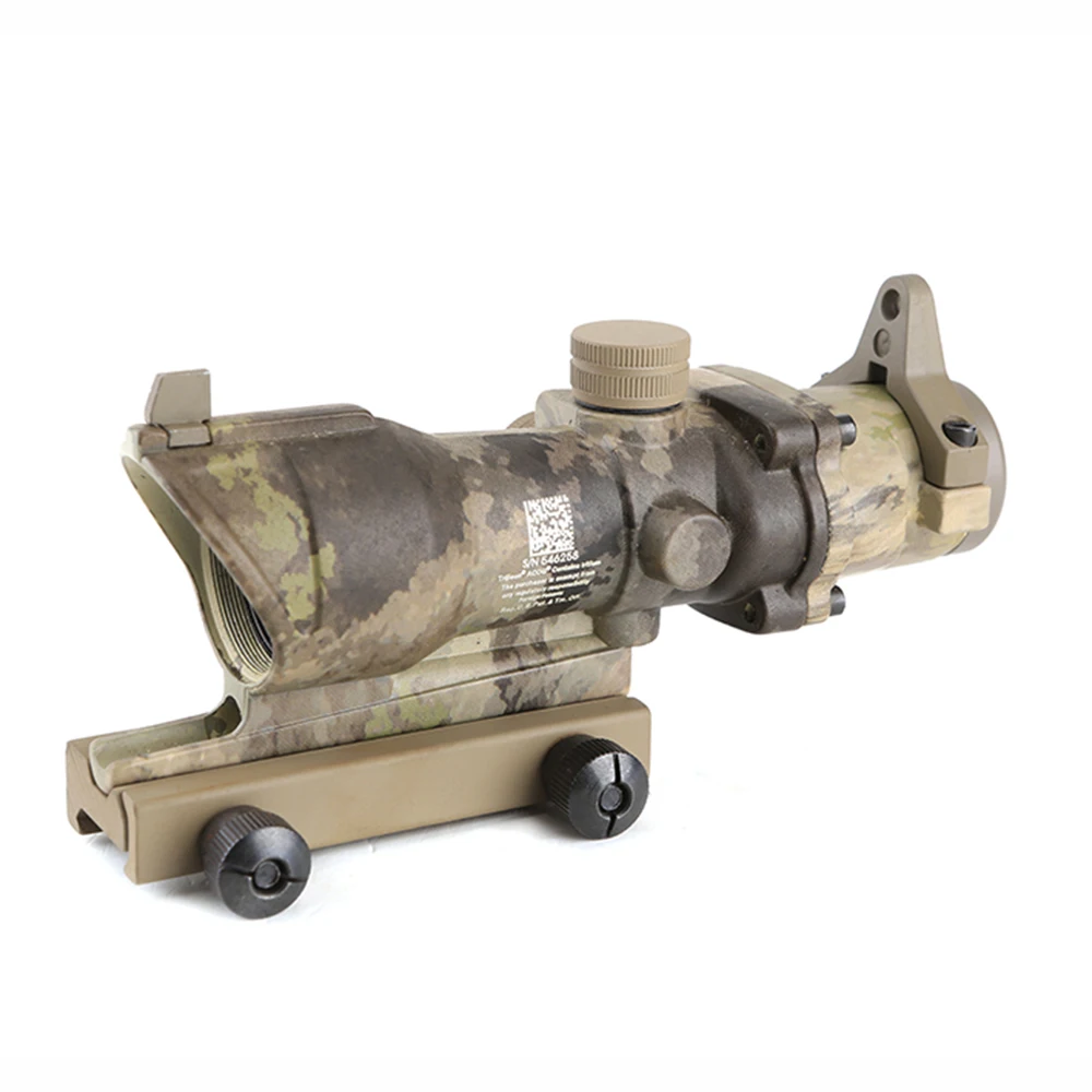 

SPINA OPTICS Hot Sell Tactical Hunting Shooting Good ACOG 4X32 Rifle Scope B Paragraph Tactical Riflescope