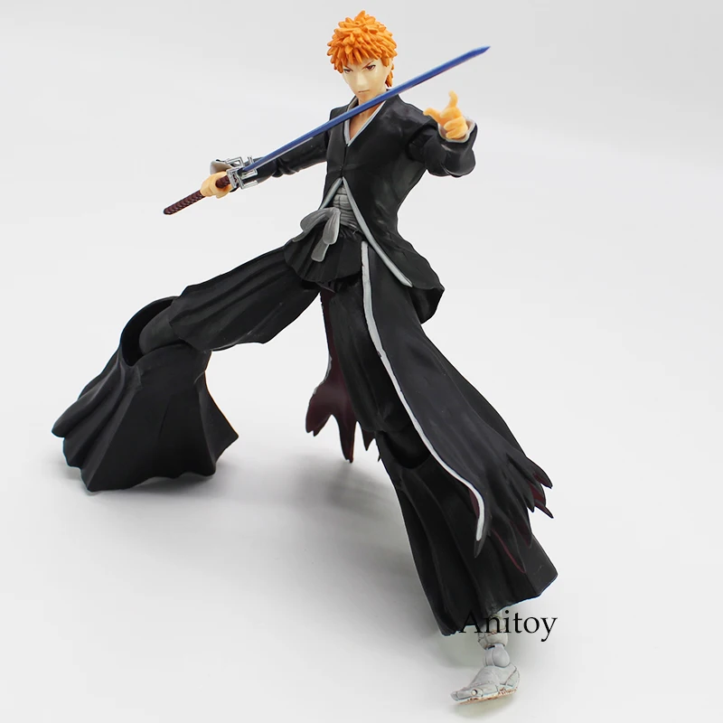 Play Arts Kai BLEACH Kurosaki Ichigo ПВХ фигурка Коллекционная модель игрушки 27,5 см