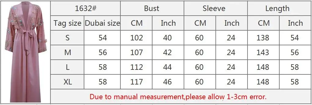 Для женщин макси открытый кардиган мусульманское платье с аппликацией платье из Дубаи с длинным рукавом халат партия
