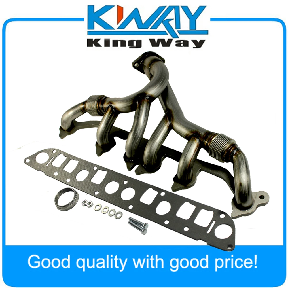Stainless Steel Exhaust Manifold & Gasket Kit Fit for Grand Cherokee