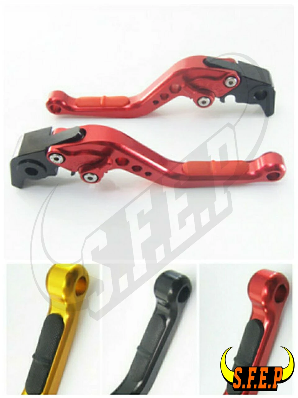 

CNC Adjustable Motorcycle Brake and Clutch Levers with Anti-Slip For Ducati 959 Panigale 2016-2018
