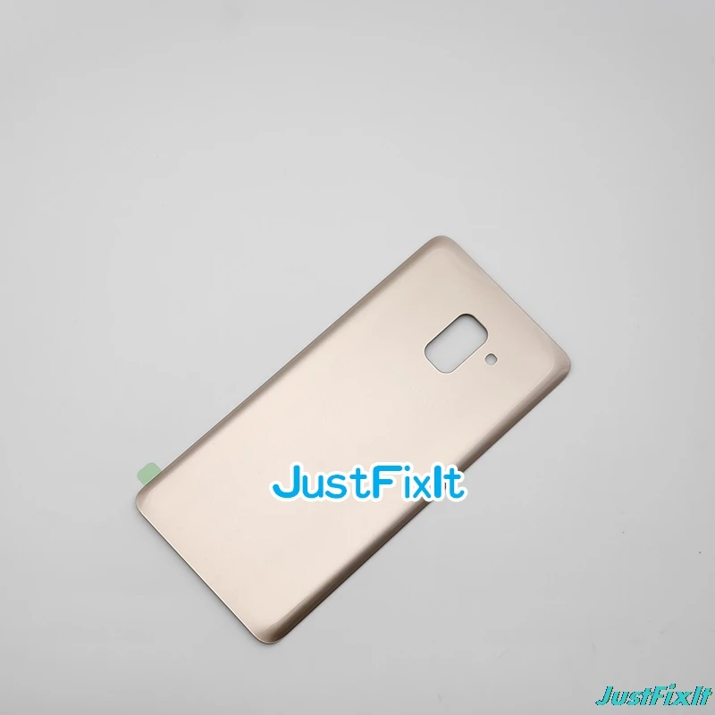 Чехол для SAMSUNG Galaxy A8+ A8 plus A730F A730 A730FD задняя крышка батарейного отсека задняя стеклянная крышка Корпус чехол Замена батарейного отсека
