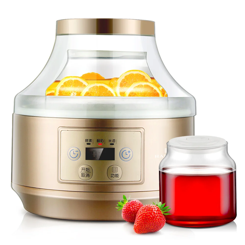

ZCW-S08 Yogurt Machine Home Fully Automatic Fruit Self Made Enzyme Natto Machine High Capacity Rice Wine Yogurt Maker