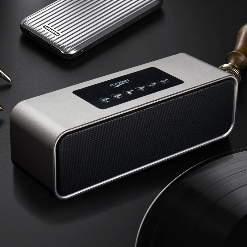 

2019 Latest High-end Bluetooth Speaker HIFI Wireless Bluetooth Speaker Sound System 3D Stereo Music Surround Portable Speaker