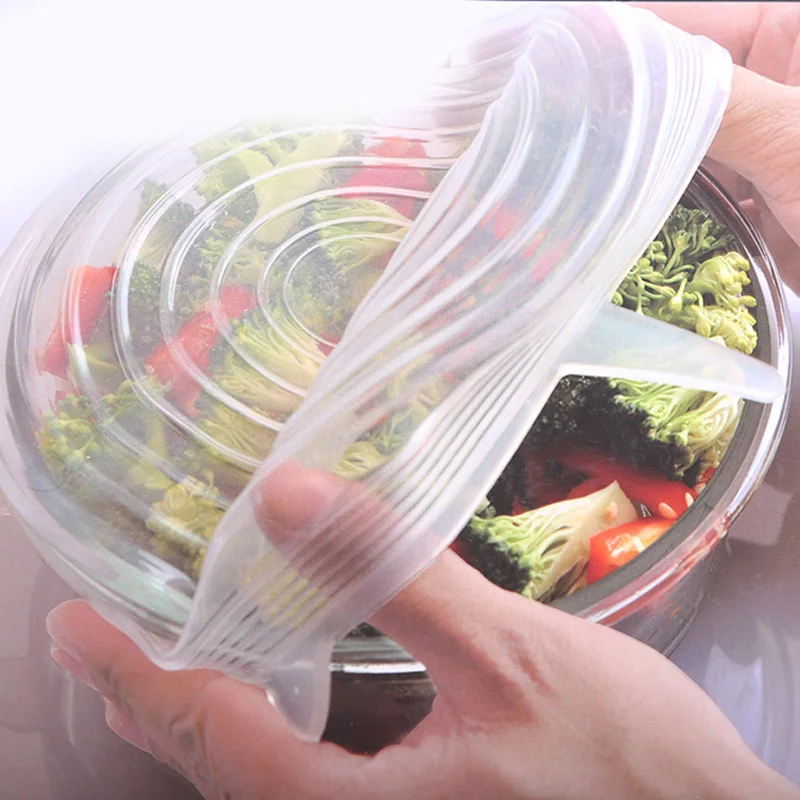 Upspirit-6Pcs-Food-Grade-Silicone-Saran-Wrap-Cling-Film-Bowl-Seal-Box-Cover-Stretch-Lids-Fridge (4)