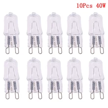 Nuovo 120V 25W 40W 60W Forno Lampadina G9 Ad Alta Temperatura Lampadina A Vapore Luce G9 Forno lampadina di illuminazione 10PCS
