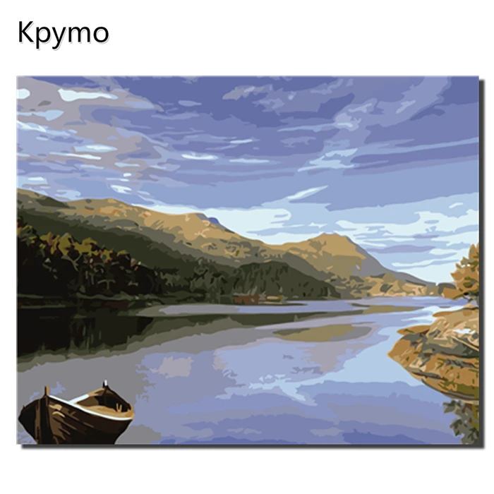 Kpymo DIY картинки для раскраски по номерам с цветами Розовая композиция цветок орхидеи картина Рисование по номерам в рамке - Цвет: VA-0318