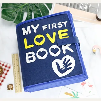 

DIY Crafts Toy Book Picture Book Early Learning Educational Aids Story Book Mom Handmade Sewing First Funny Book Package For Kid