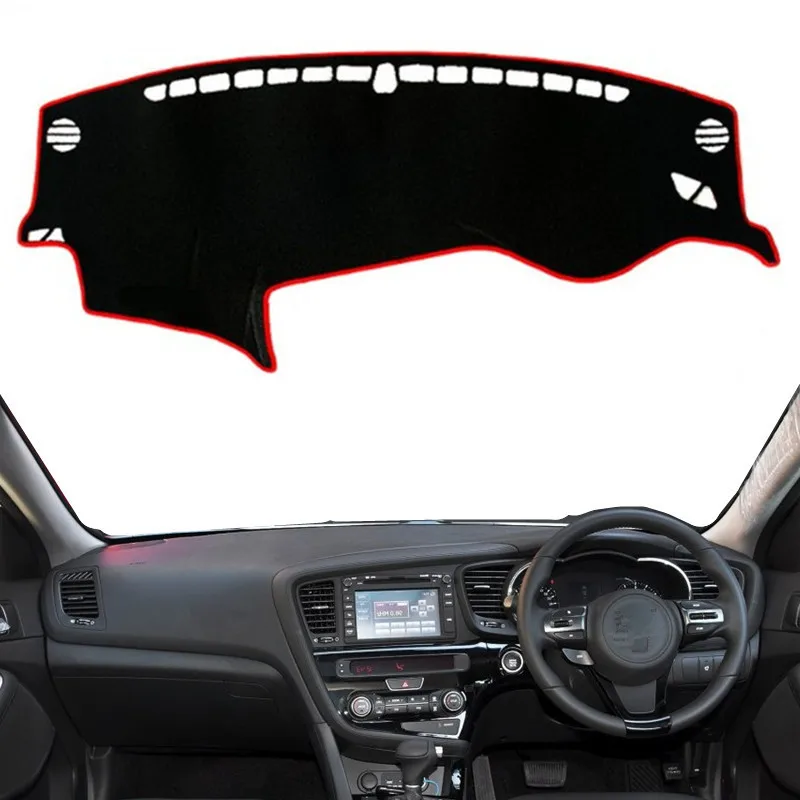 

For Kia Optima K5 2011 2012 2013 2014 2015 Dashboard Cover Mat Pad Dash Sun Shade Instrument Carpet Car Styling Accessories RHD