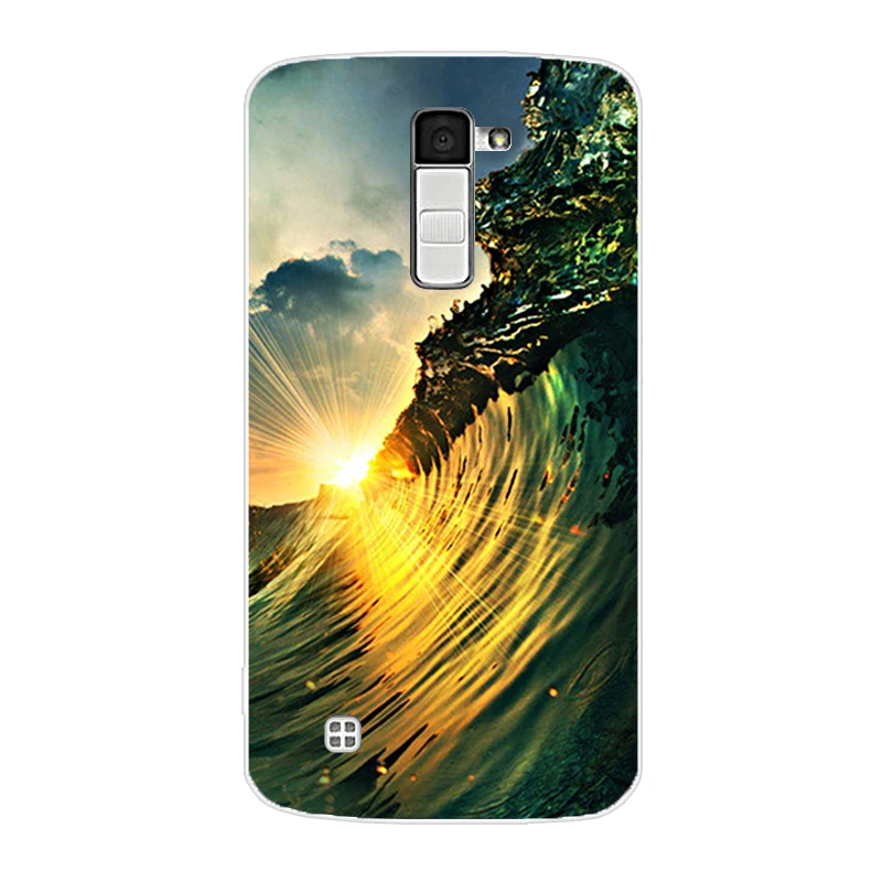 Чехлы для LG K10 2016 чехол 3D единорог Панда Сова Силиконовый ТПУ LTE K420N K430 K430DS Coque Etui