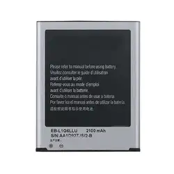 2 шт. GT-i9300 EB-L1G6LLU 2100 мАч литий-ионный Батарея для Samsung Galaxy S3 i9308 i9082 i879 i9305 i939 i9128v i9118 i879 t999