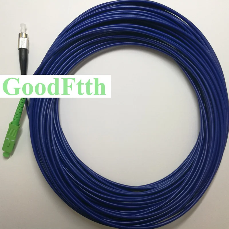 Бронированный Соединительный шнур кабель перемычки SC/APC-FC/UPC SM Simplex GoodFtth 100-500 м |