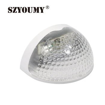 

SZYOUMY Led Solar Light Outdoor Waterproof Garden Decoration Landscape Lawn Solar Power Panel 6 LED Fence Gutter Wall Solar