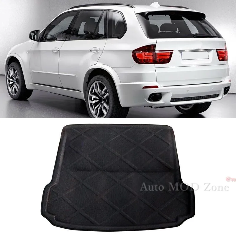 08 13 For BMW X5 E70 Auto Inner Rear Trunk Boot Pad Cargo Liner Mats