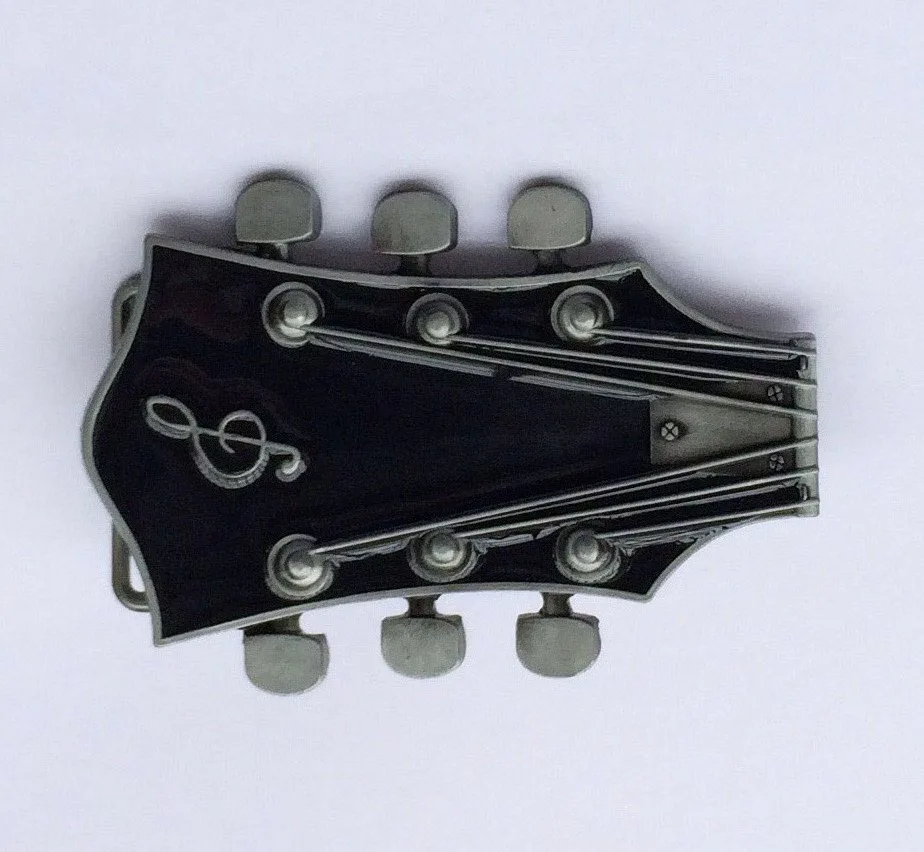 Красный и черный ремень с пряжкой для гитары|belt buckle|guitar belt bucklesguitar buckle |