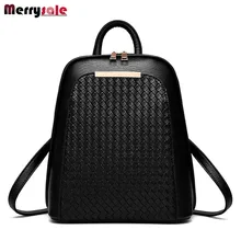 2017 gezeiten weibliche rucksack neue studenten mode lässig frauen pu-leder tasche