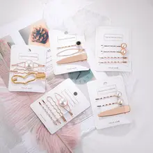 3 шт/4 шт набор жемчужная металлическая заколка для волос расческа для волос заколка для прически аксессуары инструменты для ухода за красотой новое поступление