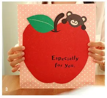 korean love strawberry apple signature card thank a teacher birthday gift ideas girlfriends big oh greeting - Big Greeting Cards korean love strawberry apple signature card thank a teacher birthday gift ideas girlfriends big oh greeting - Big Greeting Cards