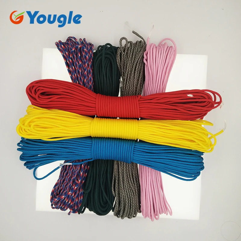 Паракорд YOUGLE 550 100FT веревка для Паракорда Mil Spec Type III 7 прядей комплект выживания