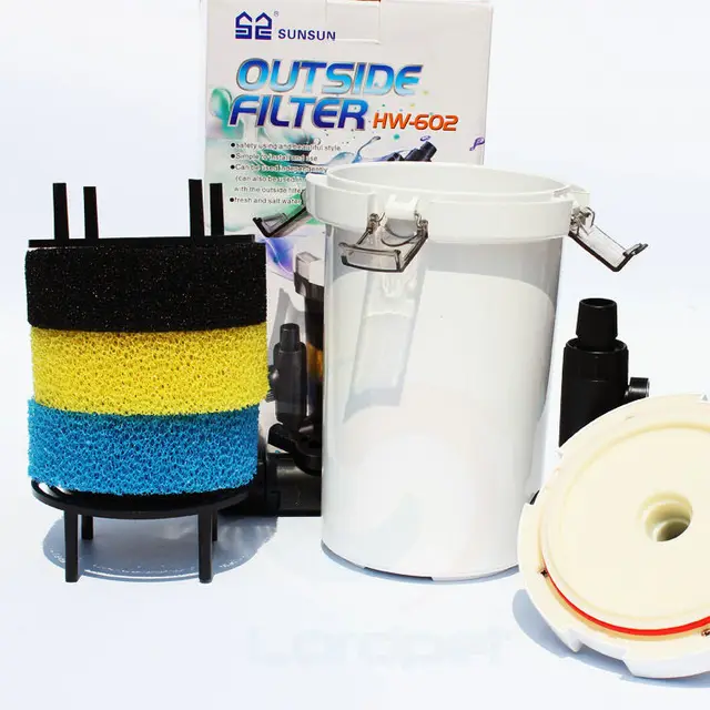 Modular External 1.5L Outside Pre Filter Canister Aquarium Fish tank