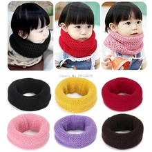 Дизайнерский мягкий карамельный цвет; детский вязаный шарф с воротником; зимний теплый шарф для детей; шейный платок для маленьких девочек