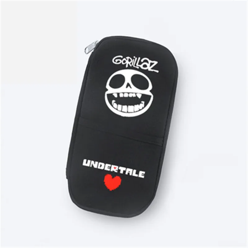 Длинный кошелек на молнии для игр Undertale Sans чехол карандаш школьные
