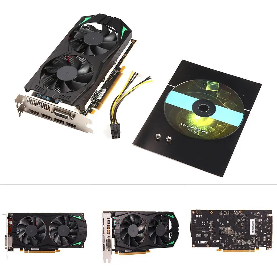 2019 Оригинал RX580 4 ГБ GDDR5 256Bit PCI Express x16 3 0 видеокарта игровая внешняя для настольного