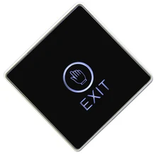 Bouton de sortie tactile de porte Eixt pour système de contrôle d'accès, Protection de sécurité à domicile