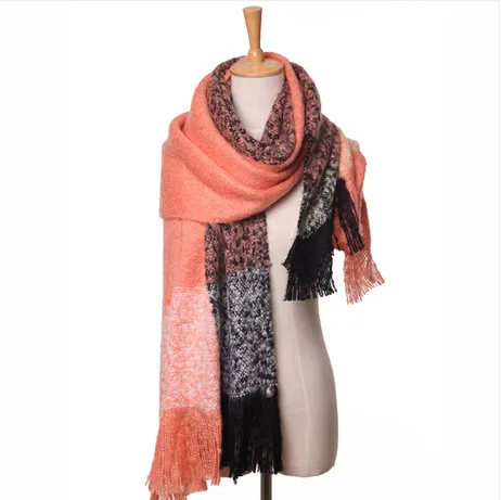 New Winter Lady Warm Soft Shawl Scarf 205cm Long Acrylic Coloful Handkerchief Neckerchief !! | Аксессуары для одежды