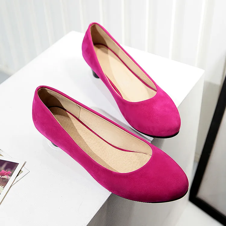 

2017 Hot Sale New Medium(b,m) Adhesive 0-3cm Heels Dames Schoenen Shoes Ladies Lady Shoes High Heel Women Pumps Size34- 43 3-2