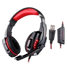 Игровая гарнитура USB 7.1 Surround Sound Channel Gamer гарнитура 7.1 наушников проводных наушников С микрофоном для компьютера PC ноутбук