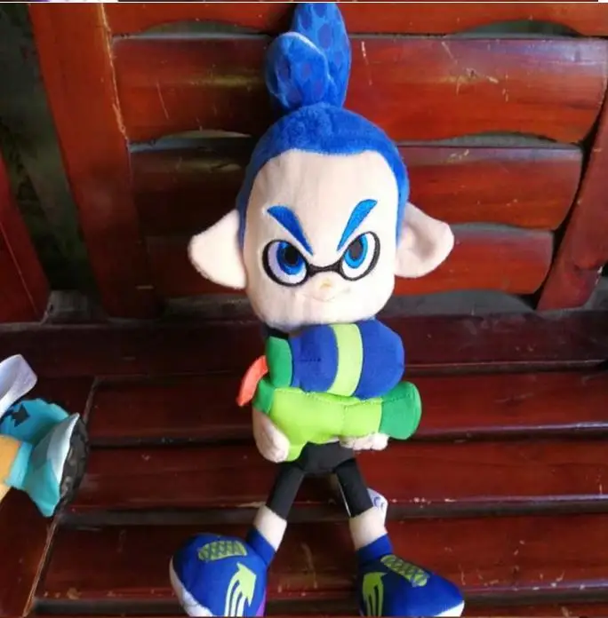 

Little Buddy Splatoon 2 Male Boy Blue Inkling 10" Stuffed Plush Authentic